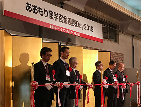 あおもり産学官連携Day2019　クラック診断出展