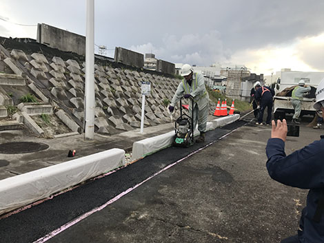 国土交通省とインフラメンテナンス国民会議東北フォーラムが連携した実証実験に参加しました