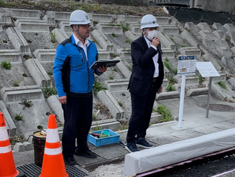 国土交通省とインフラメンテナンス国民会議東北フォーラムが連携した実証実験に参加しました