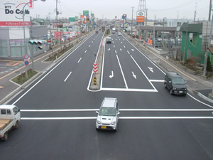 R45下長交差点改良工事