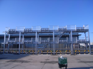 コンテナ架台製作工事
